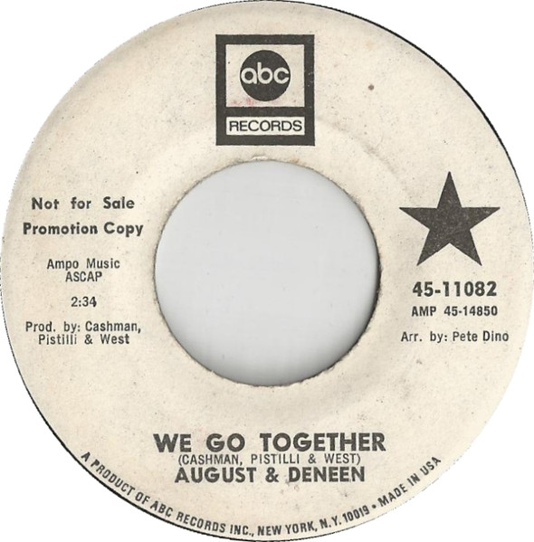 August and Deneen We Go Together