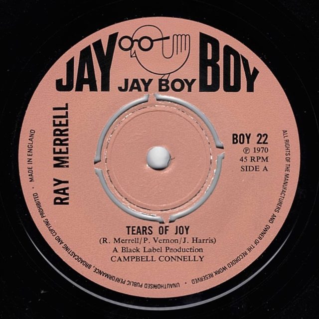 RAY MERRELL Tears Of Joy