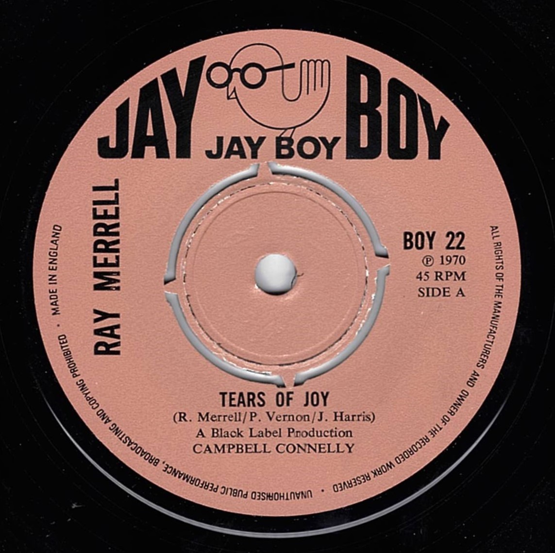 RAY MERRELL Tears Of Joy